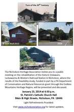 January 23, 2014 Public Meeting Flyer