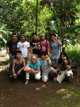 Me and crew celebrating afterward, PURA VIDA