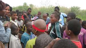 Answering questions from Bineta Coly, MDG nurse