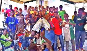 Issa and talibes welcome Gambian ambassador