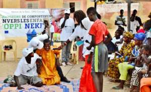 Skits dramatize difficult lives of talibe children