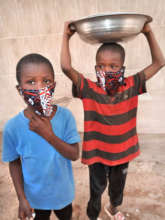 Children arrive seeking their only meal of the day