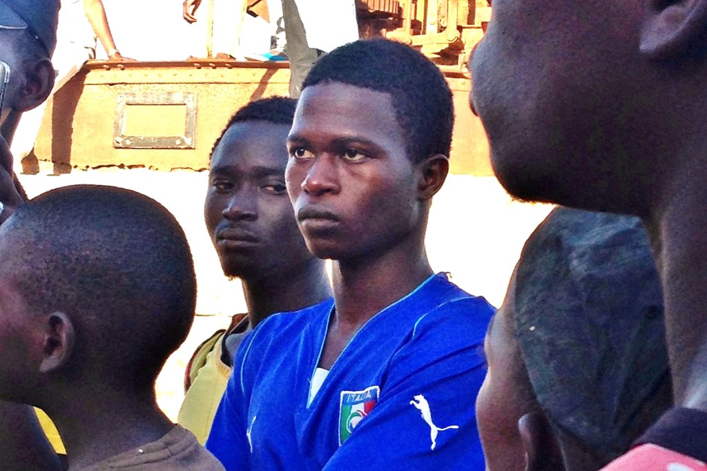 Djibi, shocked learning about slavery