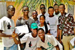 NODETA volunteers, proud of a job well done