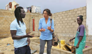 Dominika Kulczyk & Issa Kouyate visit a daara