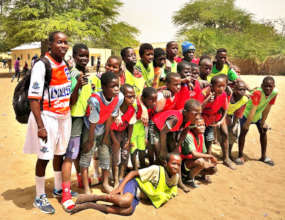 Lala with winning team at a Thursday tournament