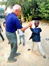 High five with a young talibe