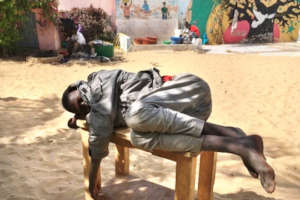 Finally, a safe place to sleep