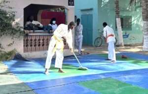 Preparing the tatami - first step toward success