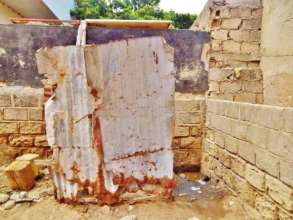 Toilet for 50 boys in daara Serigne Yoro Ba