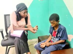 Aby gently earns trust of hesitant talibe