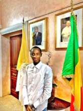 Arouna in the Embassy of Senegal to the Holy See