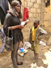 MDG social worker Aby Ba on follow-up visit