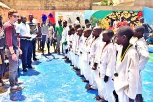 Maison de la Gare karate tournament awards