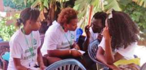 Planning the opening ceremony with Issa
