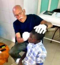 Treating a child in the infirmary