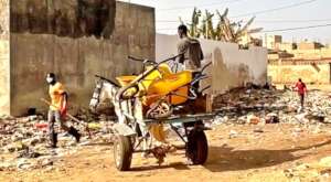 Delivery of tools to begin work