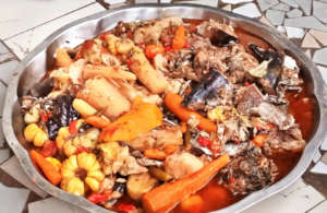 A meal ready for delivery to talibe children