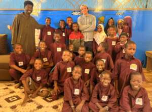 Welcoming Kalidou and Yaakaar students