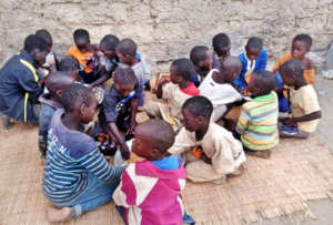 The happy result, over 1,500 children fed each day