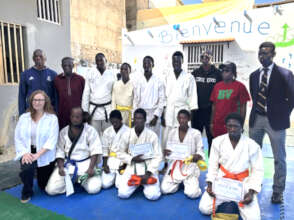 A moment of pride for the MDG karate family