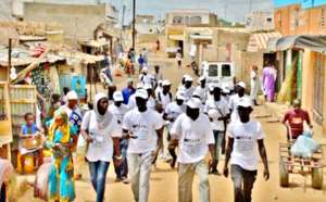 Off to go door to door