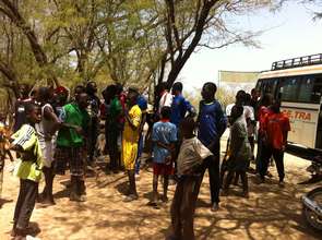 30 excited talibes arrive at Guembeul Reserve