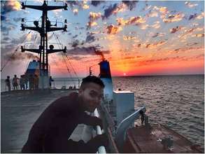 Crossing the Caspian sea