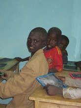 Talibe children in class
