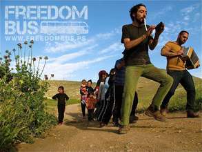 The Freedom Bus crew in action!