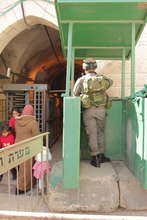 Checkpoint in Hebron