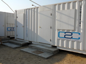 the new clinic site- work in progress!