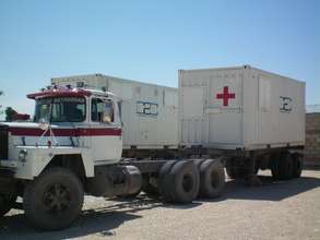 Clinic and Pharmacy/Laboratory in Transit