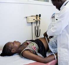 Antenatal visit in our Port-au-Prince Clinic