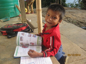 Kaj Kumar in  his studies.