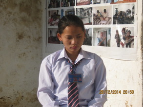 Bhumika  went Biratnagar for her eyes checkup