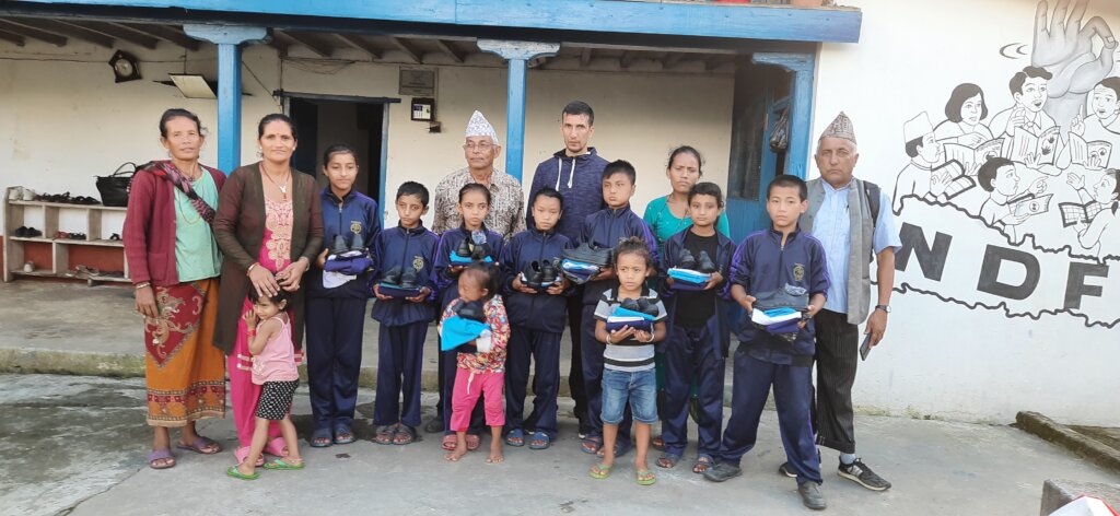 Clothe school dress distribution