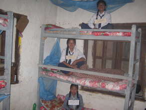 The girls in their bed