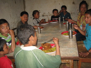 Kids  celebrating  Nepali Happy  New Year