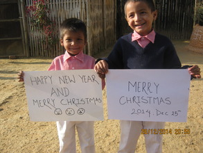 The little boys from the orphanage