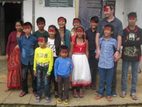 Kids Celebrated Dashain festival