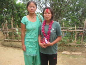 Kopila with her aunt