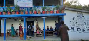The  special school  for deaf and mute kids  area