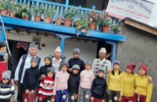 Provide materials to 15 deaf and mute Nepali kids.