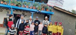 Provide materials to 15 deaf and mute Nepali kids.