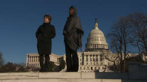 Lisette and Shemia on Capitol Hill