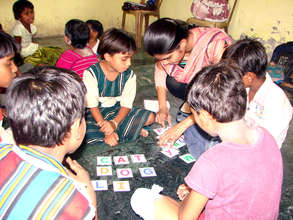 Children are learning at Summer Open School