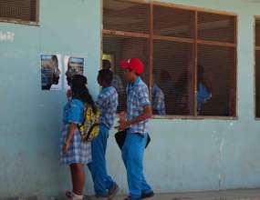 Students in Dili receive protection information