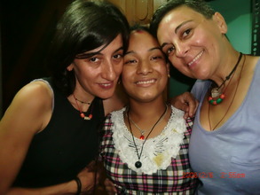 International Volunteer with the Girls