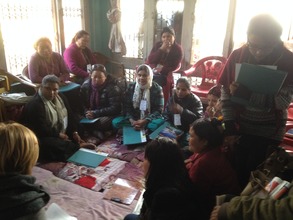 during the Peer Educatin Training